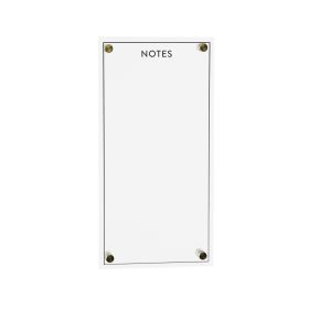 Notes Board 6.5" x 13"H Acrylic