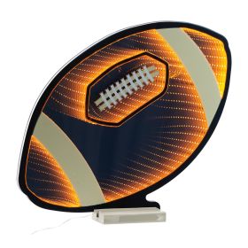 Football Ekkolight 20"L x 13.5"H Acrylic UL Plug