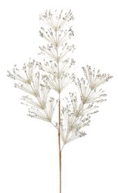 Pine and Sequin Spray (Set of 12) 33.25"H PVC