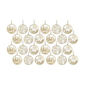 Ornament (Set of 24) 17.5"H Iron