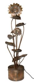 Iron Sunflower Fountain