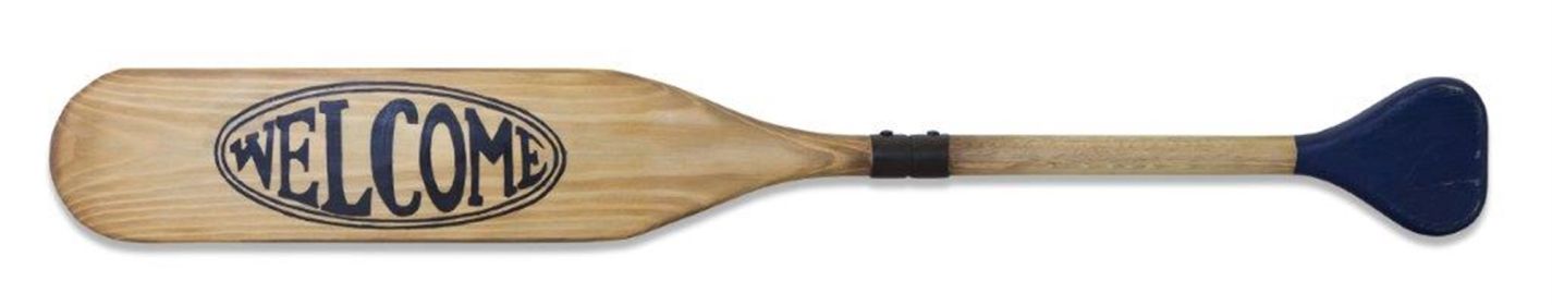 Welcome Oar 35.5"L x 4.5"H Wood