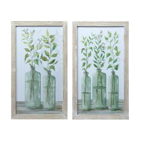 Framed Foliage Print (Set of 2)
