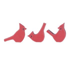 Cardinal (Set of 3) 5"H MDF