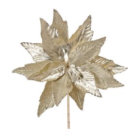 Poinsettia Stem (Set of 6) 23"H Polyester