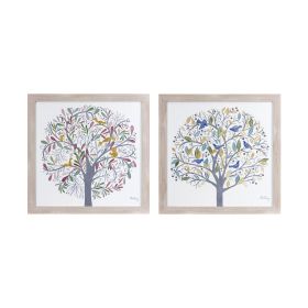 artTree Print (Set of 2) 15.75"SQ Plastic/Paper