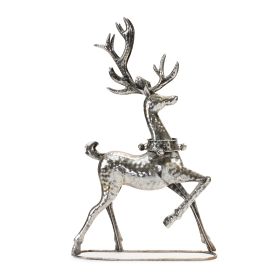 Reindeer (Set of 2) 13.5"L x 22"H Iron