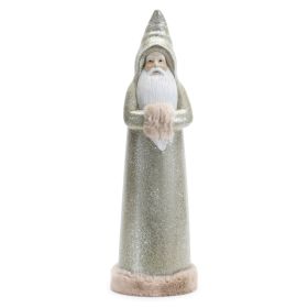 Santa (Set of 2) 17"H Terra Cotta