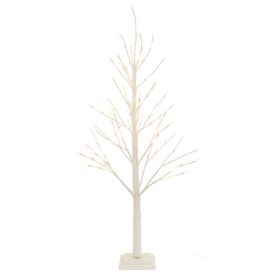Twig Tree 114 LED Lights 4'H Paper UL Plug Included