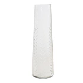 Vase 9"H Glass
