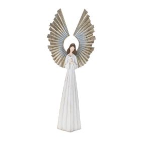 Angel 24.5"H Resin/Metal