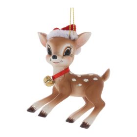 Fawn Ornament (Set of 12) 3"H Resin