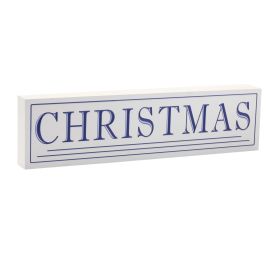 Christmas Sign 19.5"L x 5"H MDF/Wood