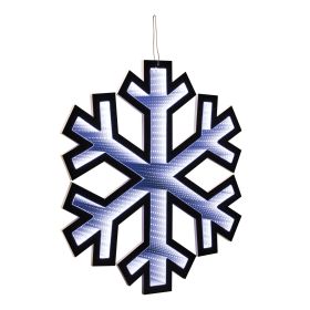 Snowflake Ekkolight 23.5"H Acrylic UL Plug