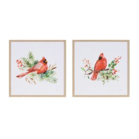 Cardinal Frame (Set of 2) 14"SQ Plastic/Paper/Glass