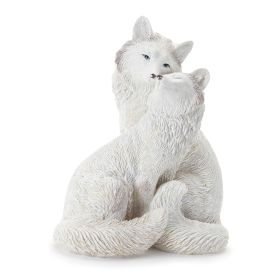 Fox Couple (Set of 2) 8"H Resin