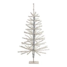 Tinsel Tree (Set of 2) 24"H PE/Metal