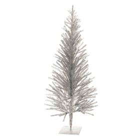 Tinsel Tree 48"H PE/Metal
