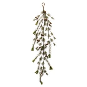 Pine Garland (Set of 2) 50"L PVC