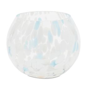 Candle Holder (Set of 4) 4.75"D x 4"H Glass