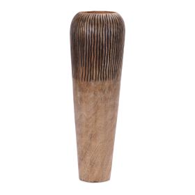 vaseVase 18"H Wood