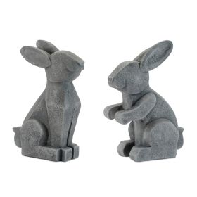 Bunny (Set of 6) 5.5"H, 6"H Resin