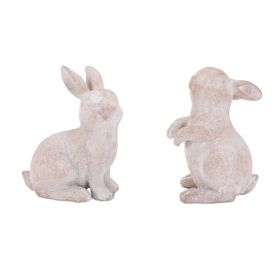 Bunny (Set of 12) 3.5"H, 3.75"H Resin