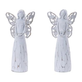 Angel (Set of 4) 10"H Resin