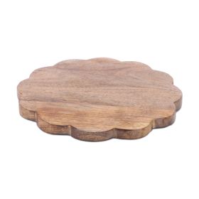 Tray 13.25"D x 1"H Wood