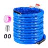 100ft Heated Water Hose for RV, Heated Drinking Water Hose with Corrugated Cover Antifreeze to -45 Fahrenheit , Automatic Self-regulating, 5/8" I.D.