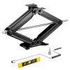 5000 lbs RV Scissor Jacks, 4-23.4 in RV Stabilizer Leveling Scissor Jacks, Set of 2, Heavy Duty Stabilizer Jack with Crank Handle, Socket and Bubble