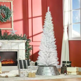 White Christmas tree