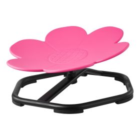 Kids Swivel Chair, 220 lbs Capacity, Flower Shape Sensory Spinning Chair, Autistic Kids Sensory Toy Seat with Non-Slip Metal Base, Toddler Sit & Spin