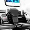Universal Car Mount Holder Stand Air Vent Cradle For Mobile Cell Phone Gravity Car Mount Air Vent Phone Holder for iPhone X XR XS Max Samsung S10 Note