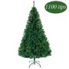 7ft 1100 Branch Christmas Tree, Artificial Pine Tree Home Holiday Christmas Decor