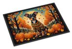 NEW Miniature Pinscher Fall Doormat Front Door Mat Indoor Outdoor Rugs for Entryway, Non Slip Washable Low Pile, 18H X 27W