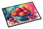 NEW Colorful Pomegranates Doormat Front Door Mat Indoor Outdoor Rugs for Entryway, Non Slip Washable Low Pile, 18H X 27W