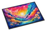 NEW Stock, or Gillyflower in Color Doormat Front Door Mat Indoor Outdoor Rugs for Entryway, Non Slip Washable Low Pile, 18H X 27W