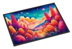 NEW Celosia in Color Doormat Front Door Mat Indoor Outdoor Rugs for Entryway, Non Slip Washable Low Pile, 18H X 27W