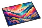 NEW Brunia in Color Doormat Front Door Mat Indoor Outdoor Rugs for Entryway, Non Slip Washable Low Pile, 18H X 27W