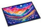 NEW Periwinkles in Color Doormat Front Door Mat Indoor Outdoor Rugs for Entryway, Non Slip Washable Low Pile, 18H X 27W