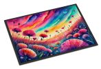 NEW Dianthus in Color Doormat Front Door Mat Indoor Outdoor Rugs for Entryway, Non Slip Washable Low Pile, 18H X 27W
