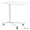 Mobile Standing Desk, 28.5"-44.2" Gas-Spring Height Adjustable Sit-Stand Desk