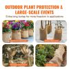 Burlap Fabric Roll, 40' x 75 ft & 50 x 50 High Density Wide Natural Burlap Fabric Rolls, Jute Fabric Burlap Tree Wrap Roll, for Decor, Crafts, Wedding