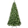 Prelit 6ft PVC Hinged Green Tree Environmentally Friendly Fireproof Artificial Christmas Tree 180cm