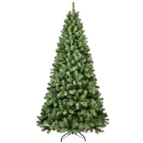 Prelit 6ft PVC Hinged Green Tree Environmentally Friendly Fireproof Artificial Christmas Tree 180cm