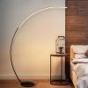 Modern Curve Floor Lamp 66.9-inch, Dimmable | New Version