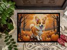 NEW Corgi Fall Doormat Front Door Mat Indoor Outdoor Rugs for Entryway, Non Slip Washable Low Pile, 18H X 27W