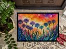 NEW Agapanthus in Color Doormat Front Door Mat Indoor Outdoor Rugs for Entryway, Non Slip Washable Low Pile, 18H X 27W
