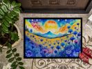 NEW Blue Cornflowers in Color Doormat Front Door Mat Indoor Outdoor Rugs for Entryway, Non Slip Washable Low Pile, 18H X 27W